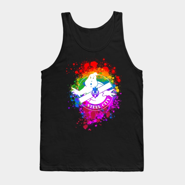 SCGB Pride Tank Top by Steel City Ghostbusters